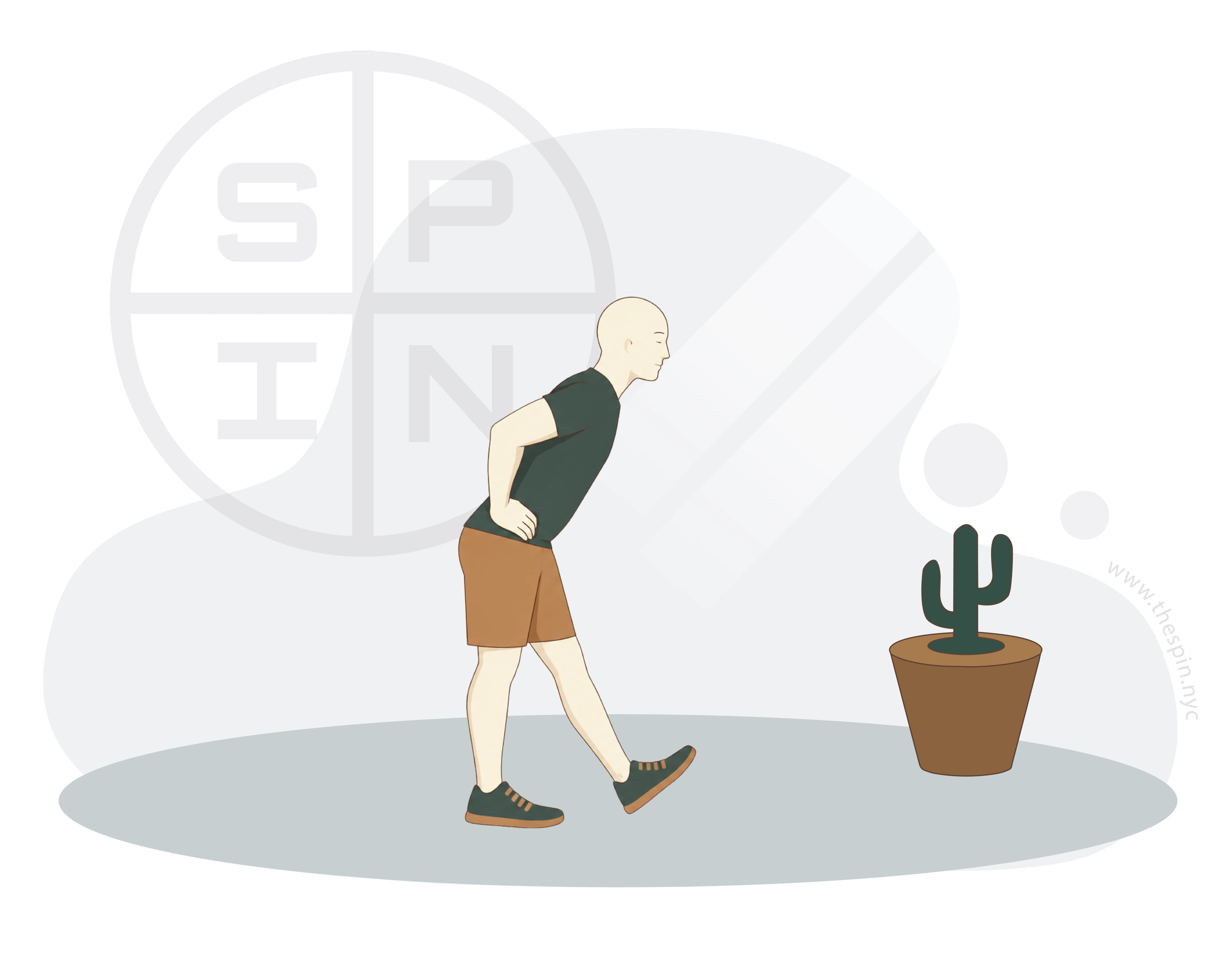 Standing hamstring stretch for sciatica nerve pain