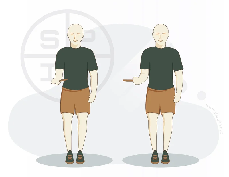 Pronation and Supination Stretch