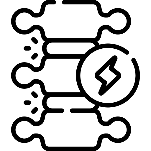 Breaking down of a disc