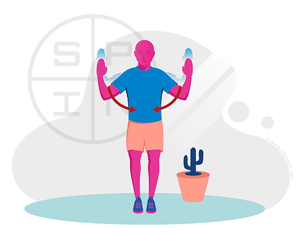 Chest and shoulder stretch Exercise