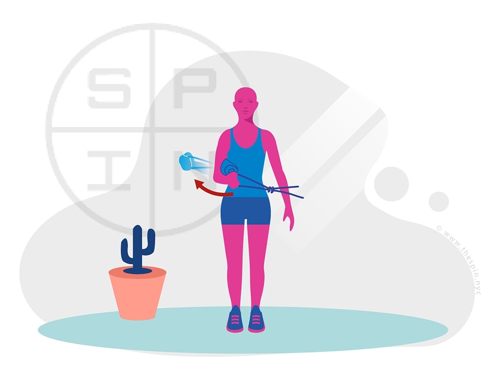 External rotator strengtheing Exercise