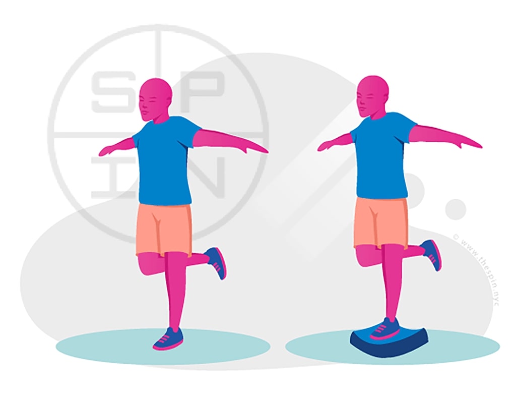 Single leg balance Exercise