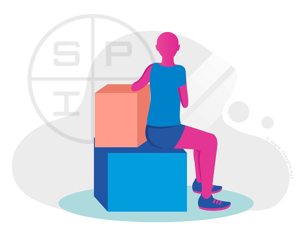 Yoga Chair Twist Pose Seated Exercise