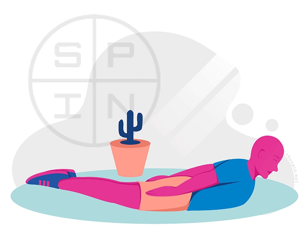 Yoga Locust Pose Exercise